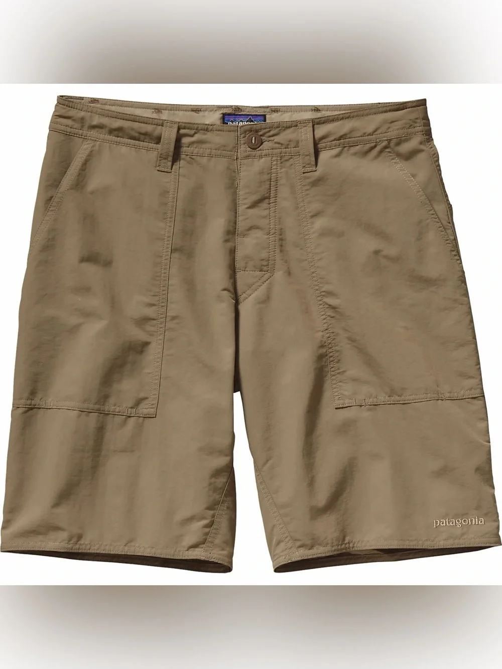 Patagonia Wavefarer Stand Up Shorts 20” Men’s Size 30 Tan Hiking Outdoor